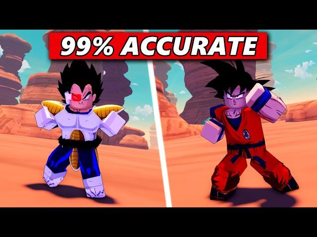 I Remade Goku vs Vegeta DBZ Battle But On Roblox