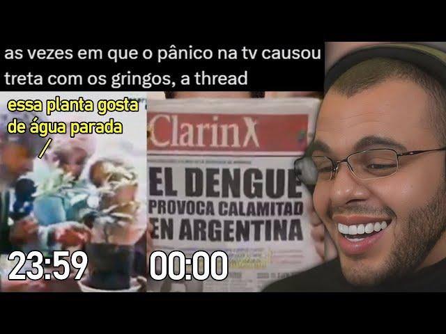 VEZES EM QUE O PÂNICO NA TV COMEÇOU TRETAS E IRRITOU GRINGOS