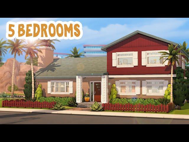 Out Dated Family Home  || The Sims 4: Speed Build