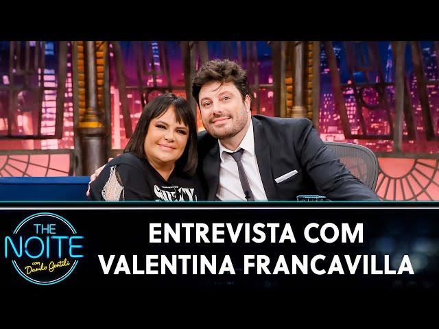 Entrevista com Valentina Francavilla, a italiana que conquistou o Brasil | The Noite (06/11/24)