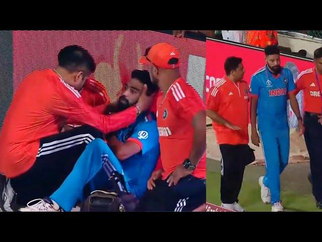 Everyone scared when Mohammed Siraj went hospital after fell unconscious on boundary line