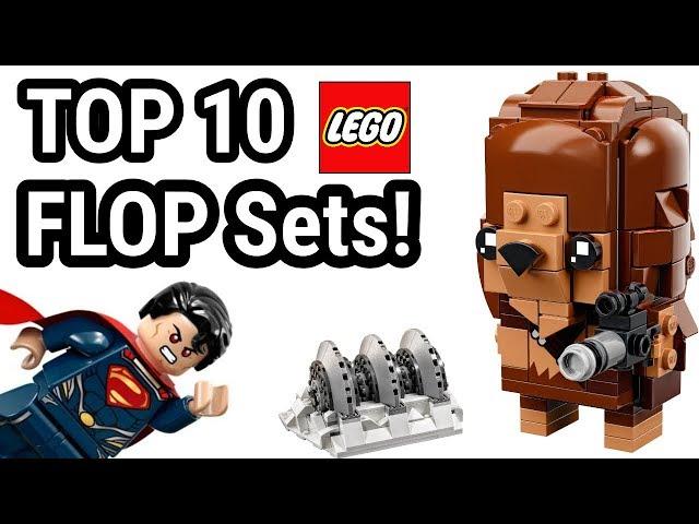 TOP 10 LEGO Set Flops! | natürlich mit First Order AT-ST...