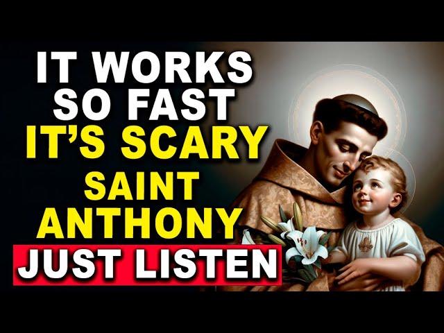 POWERFUL PRAYER TO RECEIVE AN URGENT MIRACLE - SAINT ANTHONY