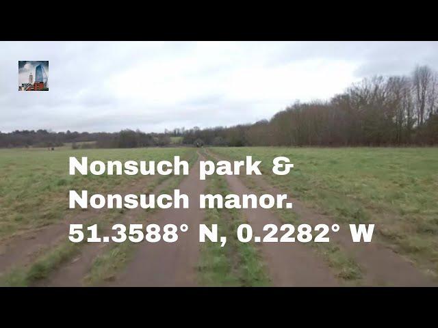 Beautiful Late Afternoon Walk Around Nonsuch Park And The Gardens Of Nonsuch Manor In London.