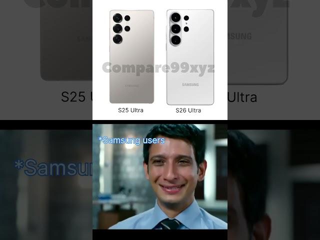 Samsung S26 Ultra vs Samsung S25 Ultra || Samsung S26 ultra leaks.