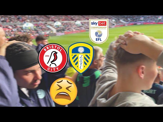  LEEDS FANS’ DESPAIR ON GOAL LINE CLEARANCE! Bristol City 0-0 Leeds United | 2024/25