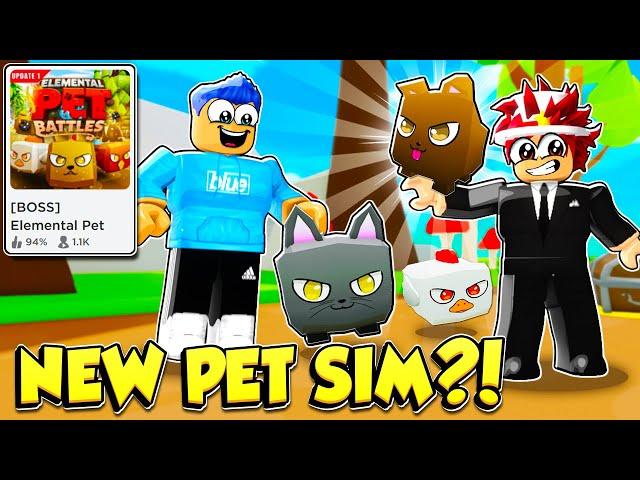 So I Played DIGITO'S NEW Pet Simulator Game... (Roblox)