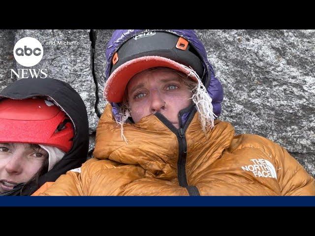 American climber, climbing partner speak out after being rescued from Himalayas