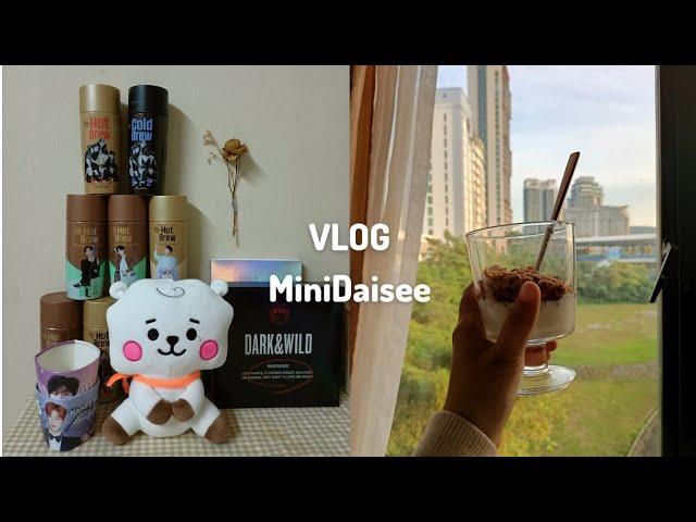 I bought my favorite BTS album  prepared frozen ingredients gardening  and lots of eating ️