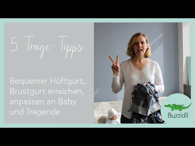 Babys bequem tragen | 5 Trage-Tipps, die Tragen kinderleicht machen