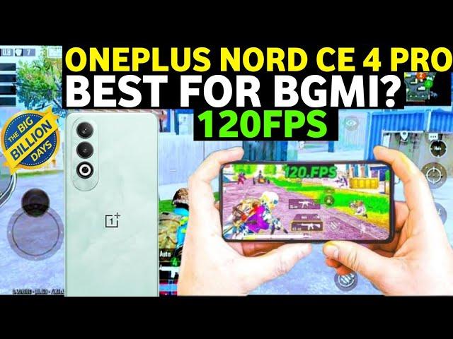 ONEPLUS NORD CE 4 BGMI TEST 90 FPS