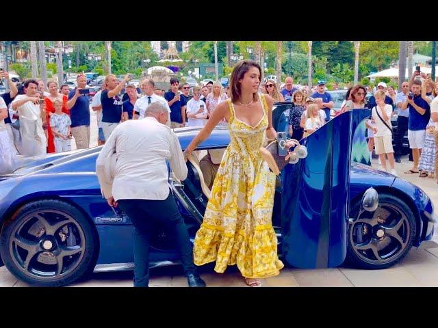 Amazing Luxury Nightlife Summer Vibes Monaco 2024  | STIRLING MOSS, REGERA ect. | SUPERCARS