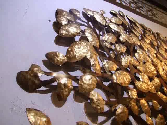 37Decor : Wall Art-Metal ต้นไม้สีทอง รุ่น KW2324 ขนาด 83x91 ซม.