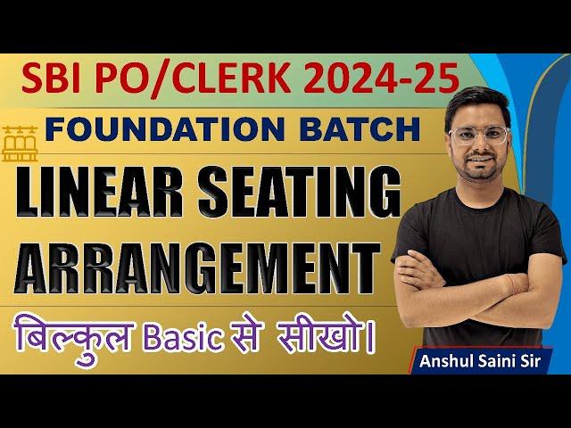 Linear Seating Arrangement For Bank Exam Basic & Questions Solve Quickly Tricks By Bankers Point