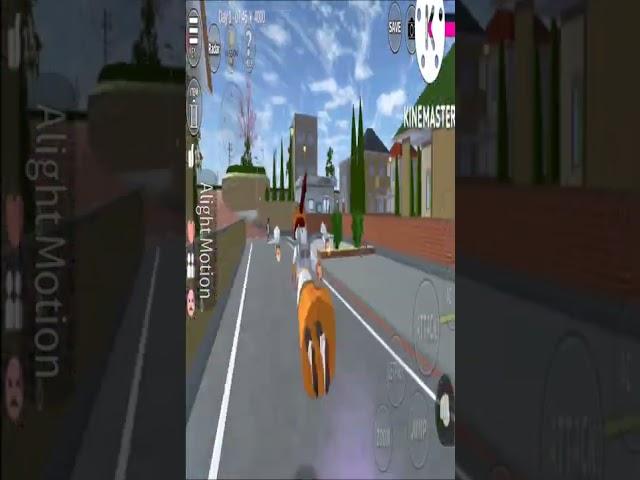 Sakura School Simulator Part 22 || Calm down Police #shorts