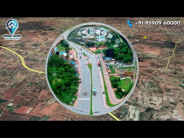 Vaibhav Greens Route Map and Aerial View