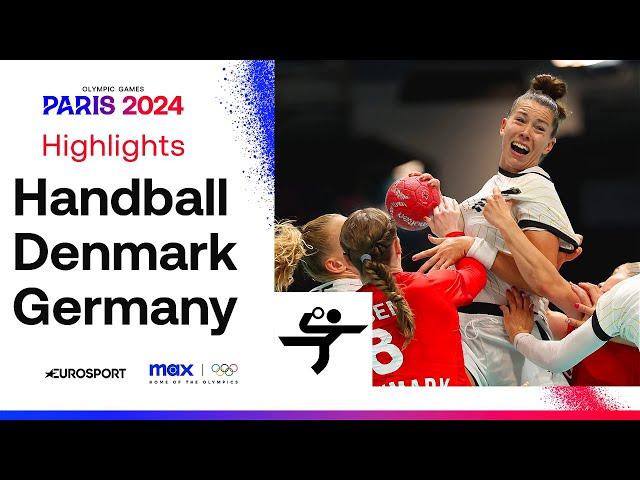 Denmark 28-27 Germany Group A Women's Handball Highlights | Paris Olympics 2024 | #Paris2024