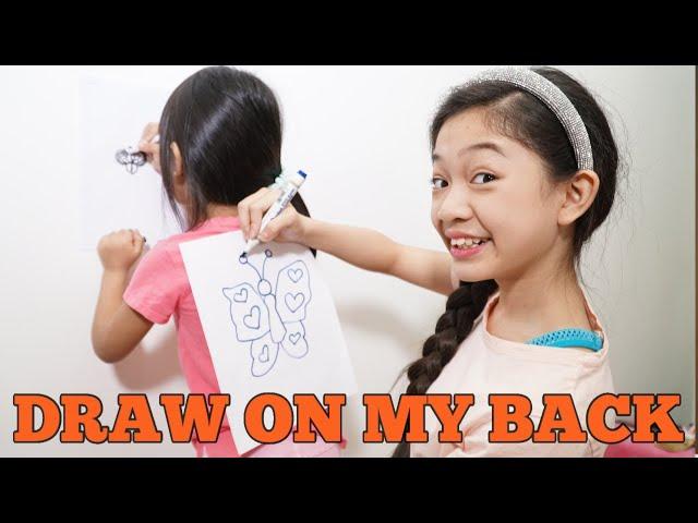 DRAW ON MY BACK CHALLENGE