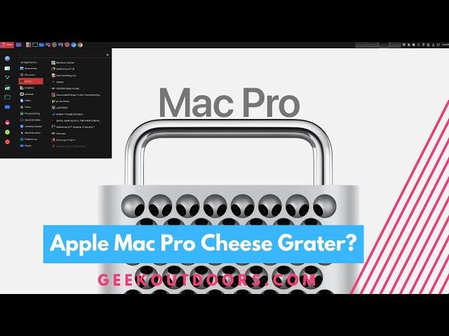 Apple Mac Pro (Cheesy or Revolutionary?!!) Geekoutdoors.com EP976