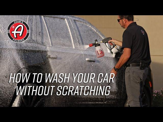 How To Wash Your Car Without Scratching