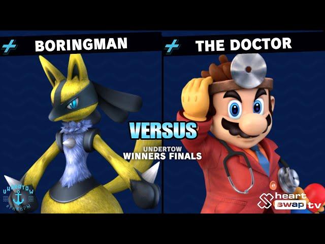 Undertow: Boringman (Lucario) vs The Doctor (Dr. Mario) - Winners Finals - Project +