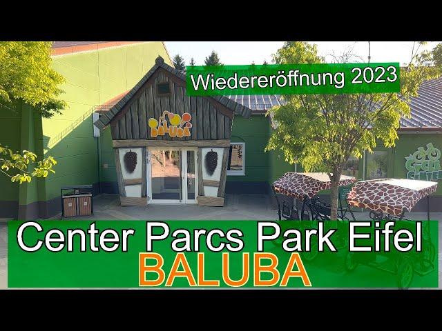 Baluba indoor playground in Center Parcs Park Eifel after reopening in 2023