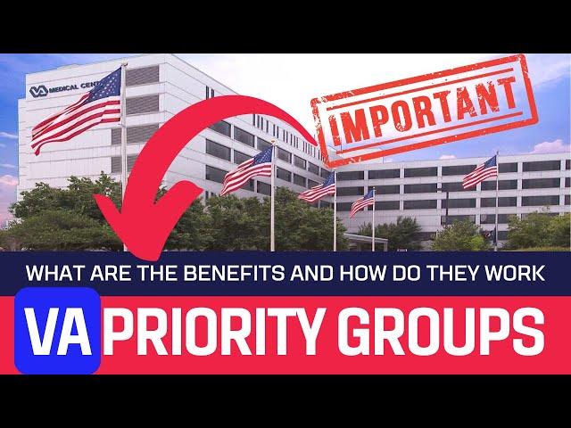 Benefit of your #VA Priority Group