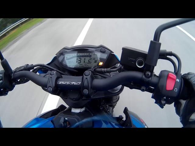 SUZUKI GSX-S750 TOP SPEED & ACCELERATION