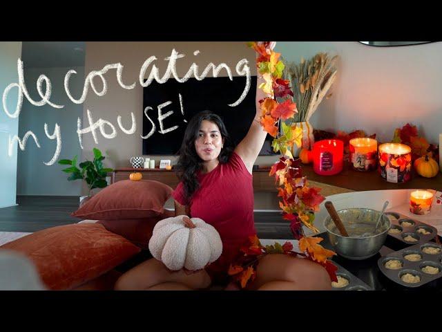 let’s get into the fall spirit! (decorating my house & decor haul)