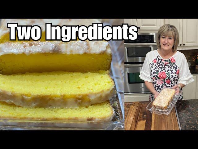 Lemon Pound Cake- Box Mix Hack