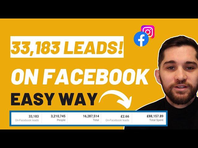 How to Generate Leads On Facebook - Using INSTANT FORMS