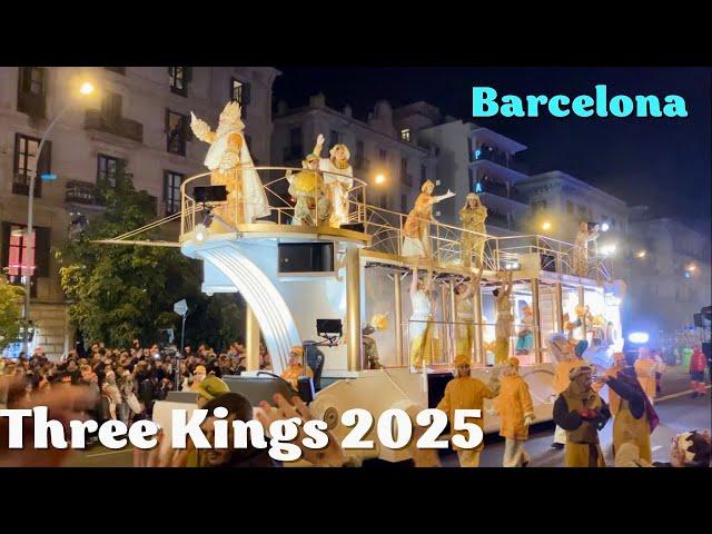 Cabalgata de Reyes Magos 2025 Barcelona | Magical Three Kings Parade in Spain