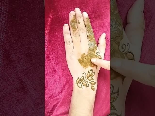 beautiful mehndi design #shorts #viral