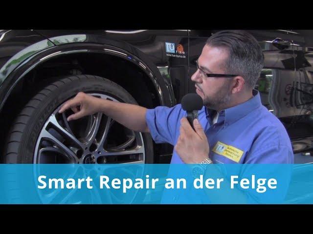 Smart Repair an der Felge