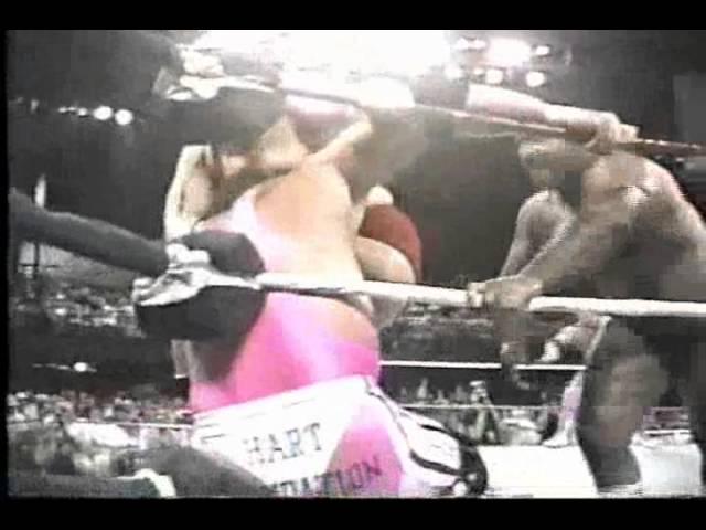 Hart Foundation Vs. Buddy Rose And Pez Whatley - WWF Wrestling Challenge 1990