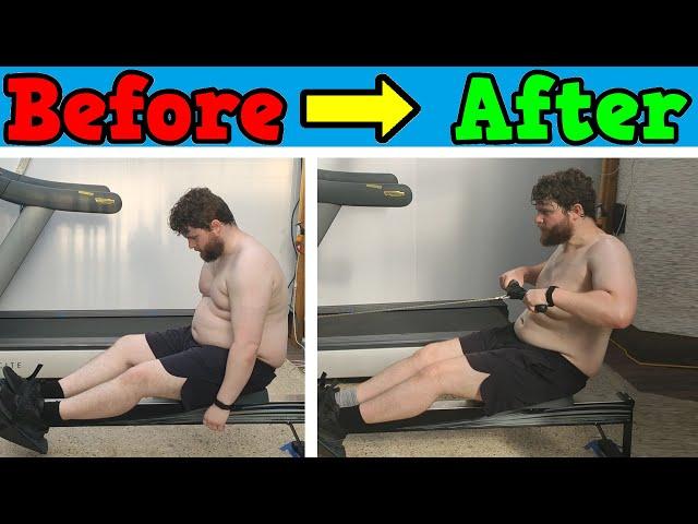 Rowing Every Day For 30 Days (Weight Loss Time Lapse)