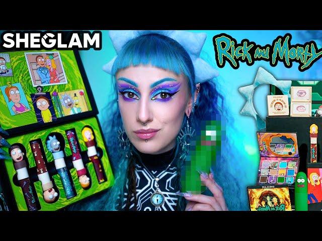 Проверяю косметику RICK AND MORTY X SHEGLAM / Такого я ещё не видела...