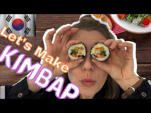 #28. How to make Korean Kimbab at Home | 우리는 집에서 김밥을 만들어 보았다 | South Korea