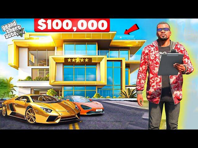 Franklin Opened Luxury 5 Star Hotel of Los Santos In GTA 5 | SHINCHAN and CHOP