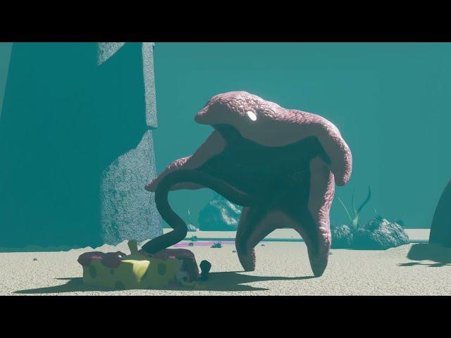 Spongebob The Bikini Bottom Horror [Made with Blender]