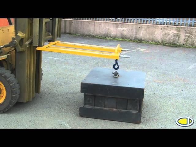 Forklift Hook Attachment - www.forklift-attachments.co.uk