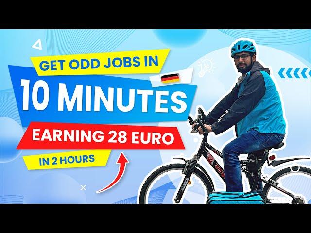 Odd jobs in Germany | Part-time Food Delivery job