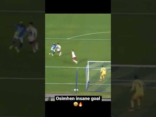 Victor Osimhen INSANE goal vs Roma 