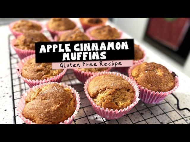 How to make APPLE CINNAMON MUFFINS | Gluten Free Recipe