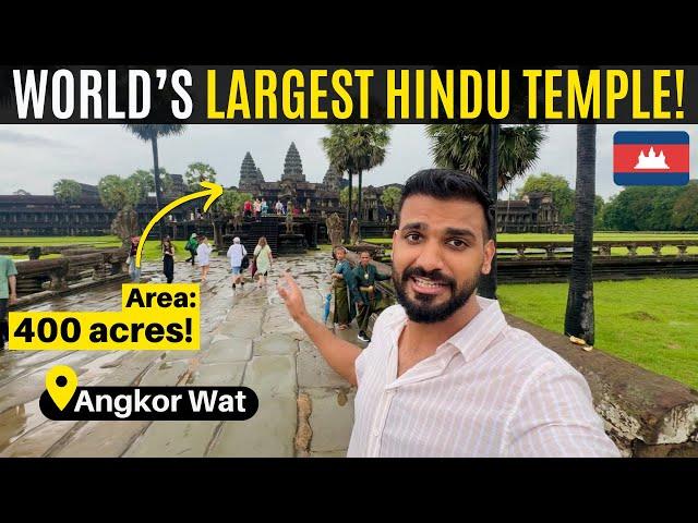 Inside the World’s Largest Temple: Angkor Wat, Cambodia! 