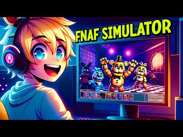 CONTROLANDO TODOS OS ANIMATRONICS DO FNAF SIMULATOR