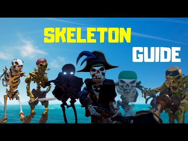 Sea of Thieves: The different skeleton types and how to defeat them - Beginners GUIDE