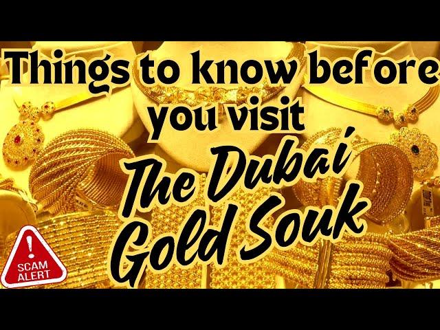 Dubai Gold Souk: Things to know before you visit the Gold Souk Dubai | @Dubai Gold Souk