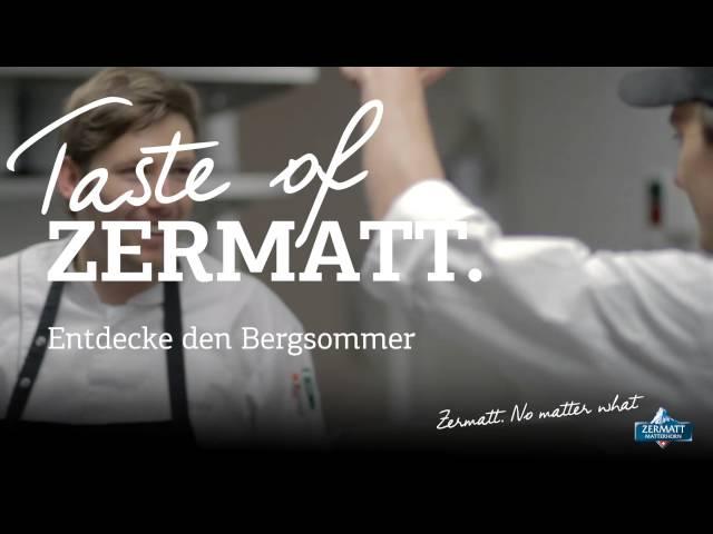 Zermatt Sommerpauschale Gourmet Taste Wettbewerb