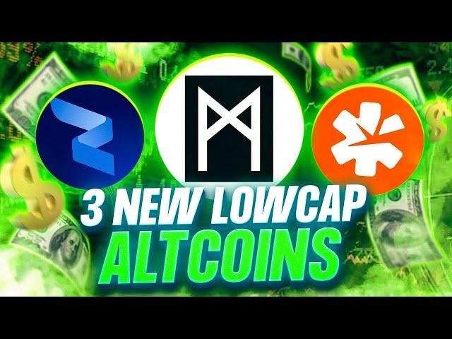 3 NEW LOWCAP CRYPTO ALTCOINS FOR 2025